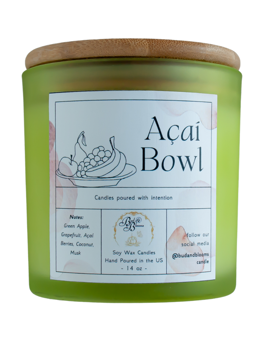 Acai Bowl - Bud and Blooms Candle Co.