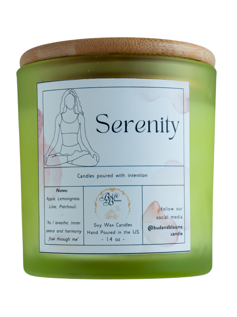 Serenity - Bud and Blooms Candle Co.