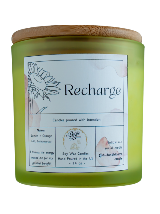 Recharge - Bud and Blooms Candle Co.