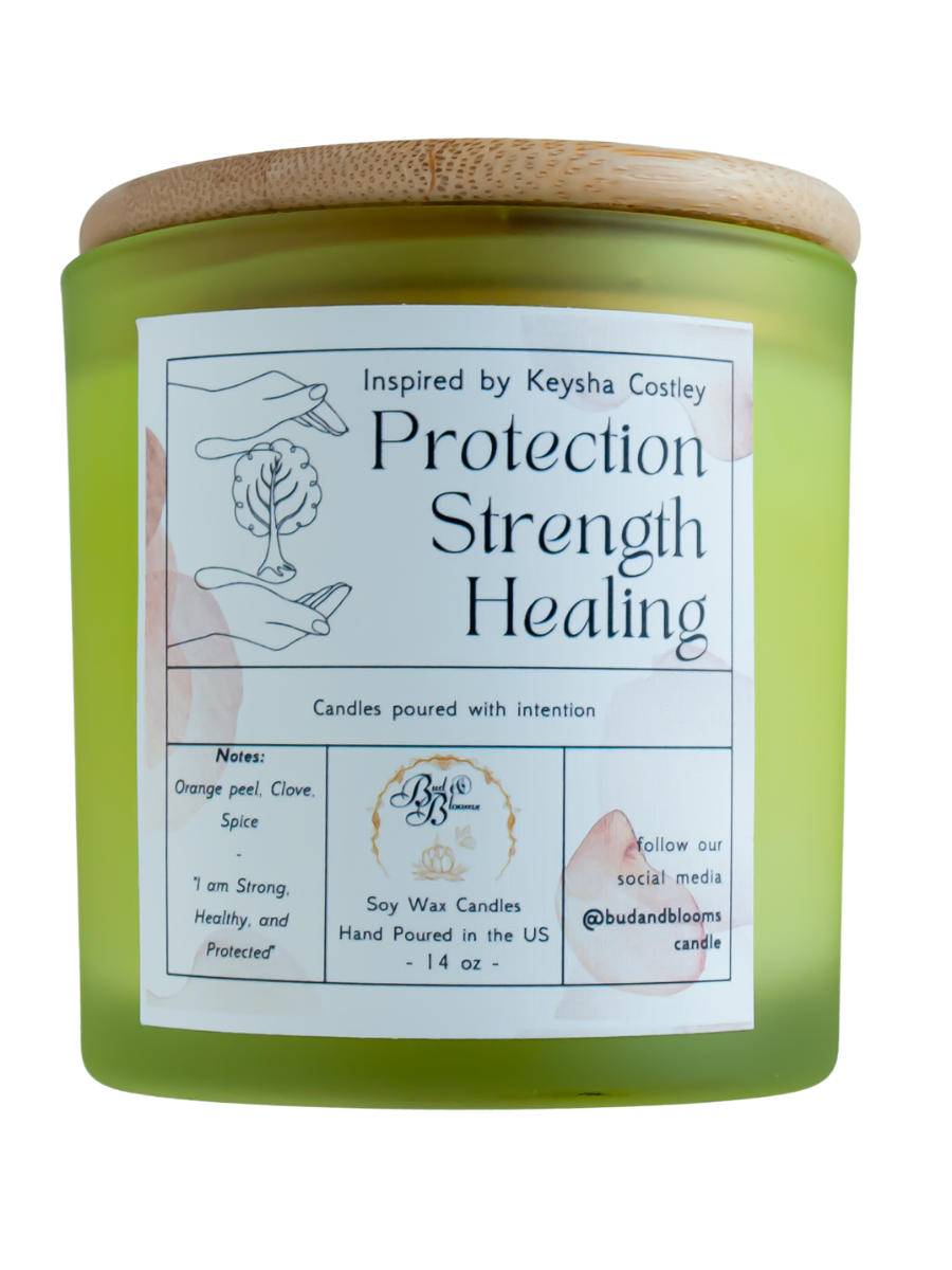 Protection Strength Healing - Bud and Blooms Candle Co.