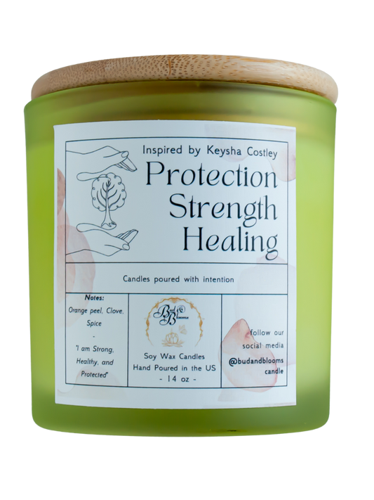 Protection Strength Healing - Bud and Blooms Candle Co.