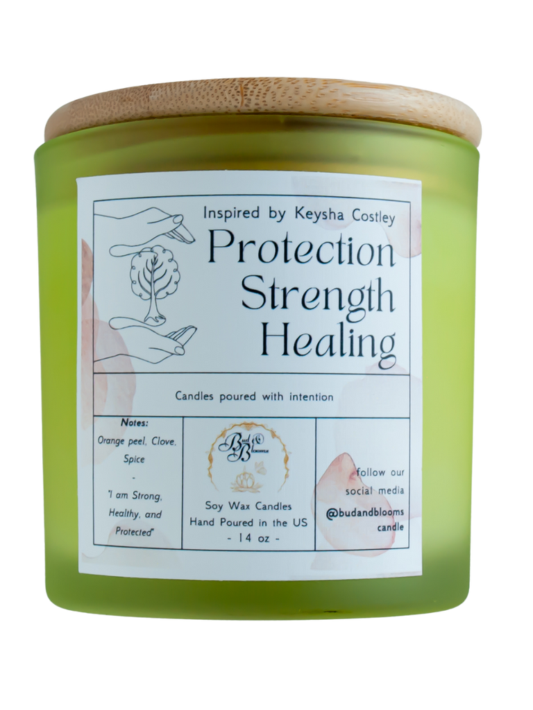 Protection Strength Healing - Bud and Blooms Candle Co.